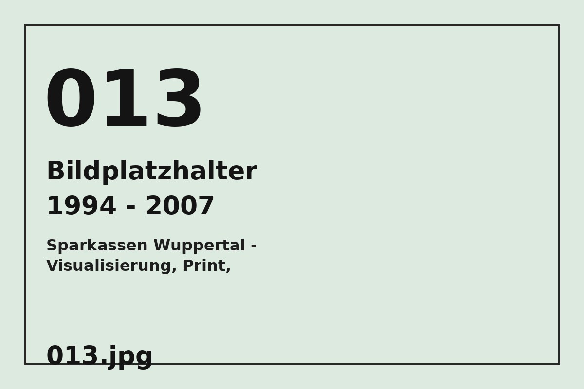 Bildplatzhalter 013.jpg für Sparkassen Wuppertal - Visualisierung, Print,
