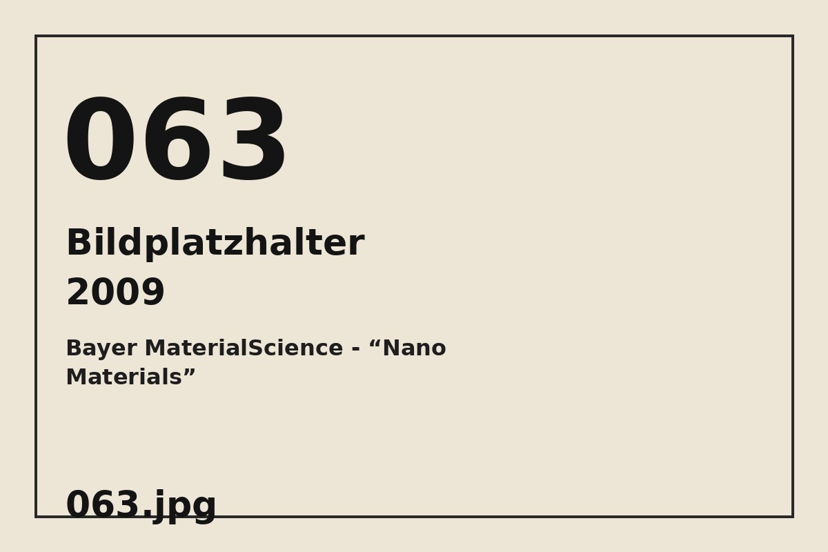 Bildplatzhalter 063.jpg für Bayer MaterialScience - “Nano Materials”