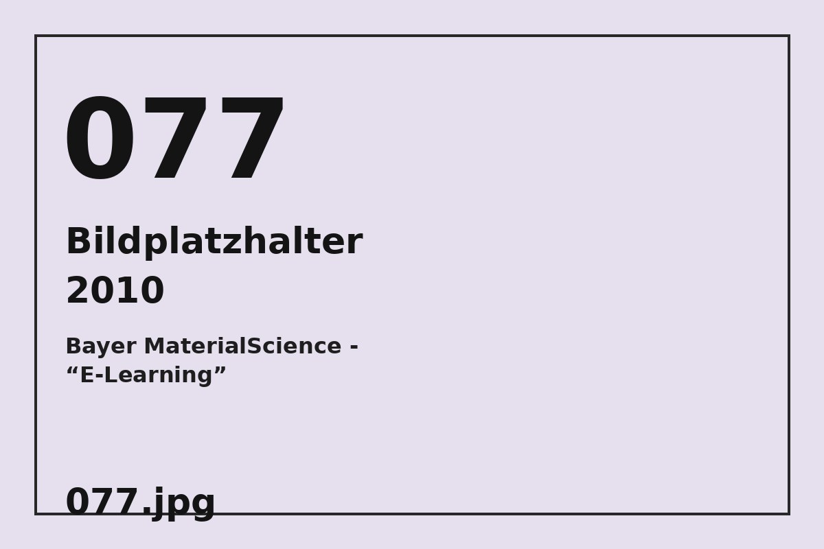 Bildplatzhalter 077.jpg für Bayer MaterialScience - “E-Learning”