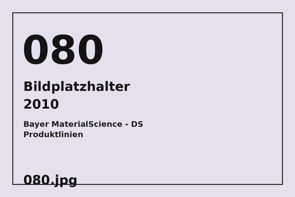 Bildplatzhalter 080.jpg für Bayer MaterialScience - DS Produktlinien