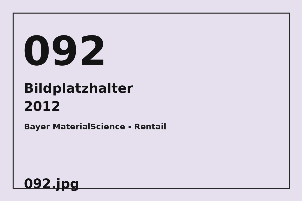 Bildplatzhalter 092.jpg für Bayer MaterialScience - Rentail
