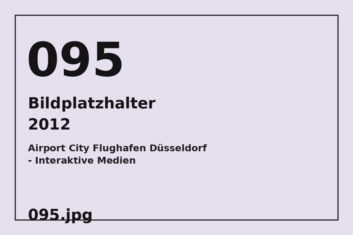 Bildplatzhalter 095.jpg für Airport City Flughafen Düsseldorf - Interaktive Medien