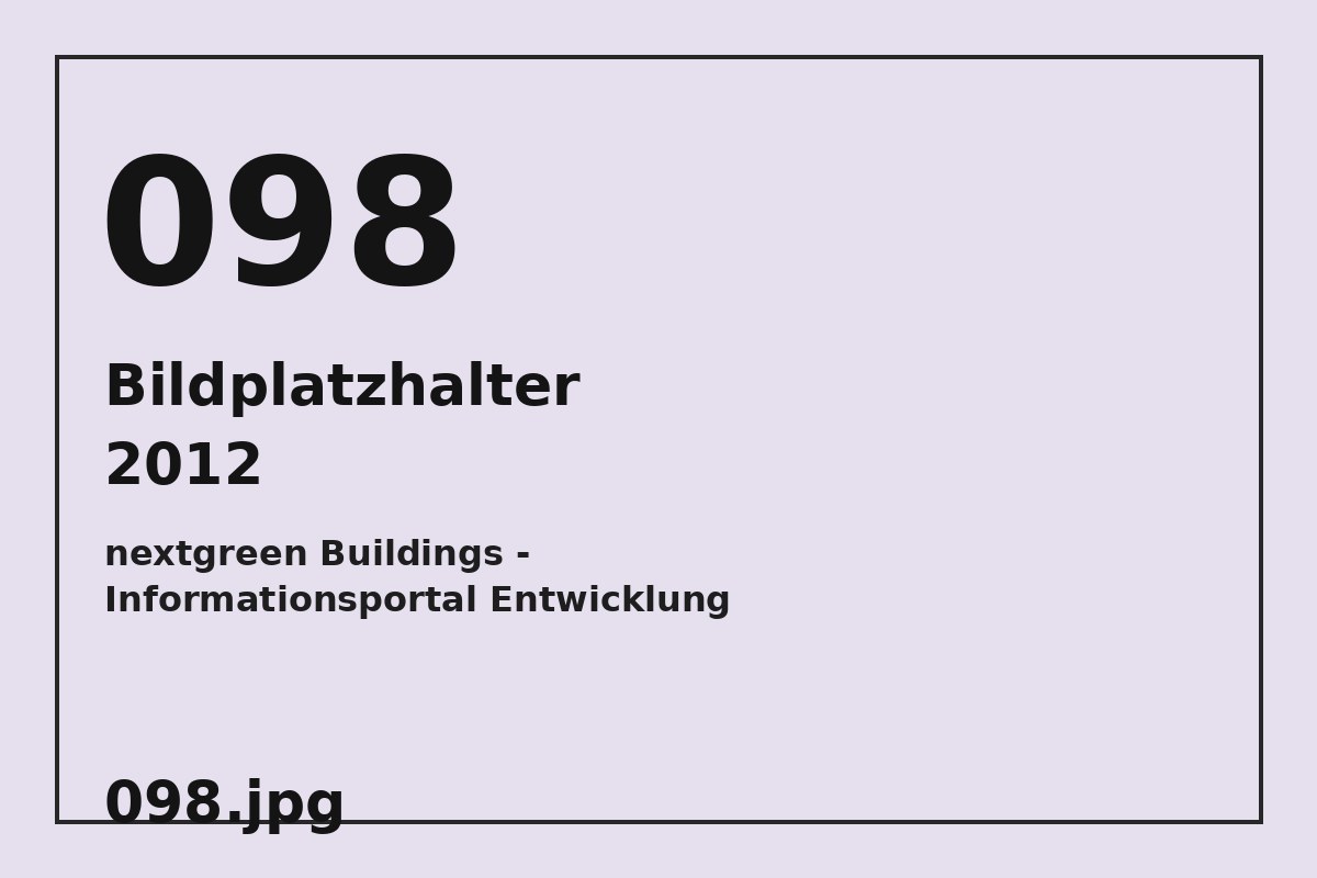 Bildplatzhalter 098.jpg für nextgreen Buildings - Informationsportal Entwicklung