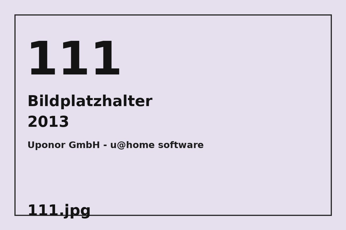 Bildplatzhalter 111.jpg für Uponor GmbH - u@home software
