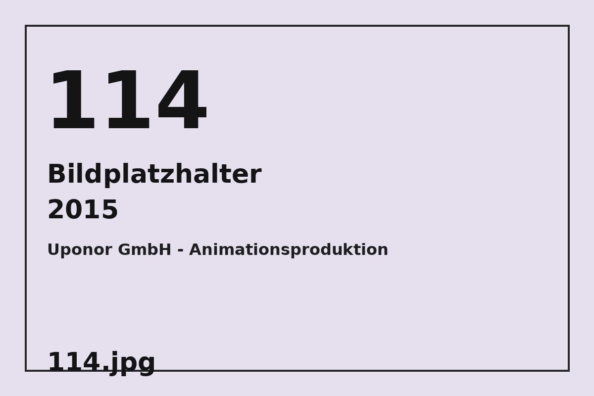 Bildplatzhalter 114.jpg für Uponor GmbH - Animationsproduktion