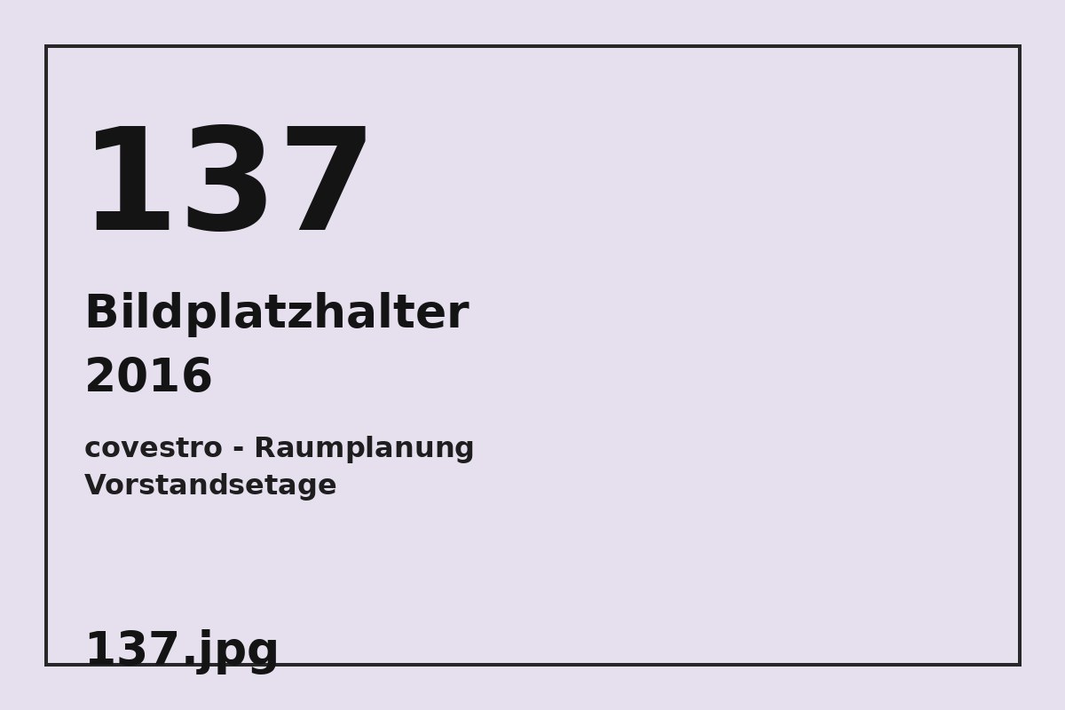 Bildplatzhalter 137.jpg für covestro - Raumplanung Vorstandsetage