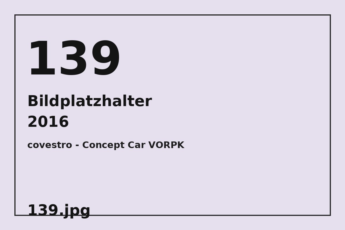 Bildplatzhalter 139.jpg für covestro - Concept Car VORPK