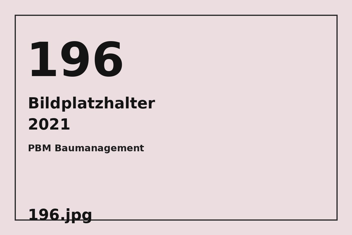 Bildplatzhalter 196.jpg für PBM Baumanagement