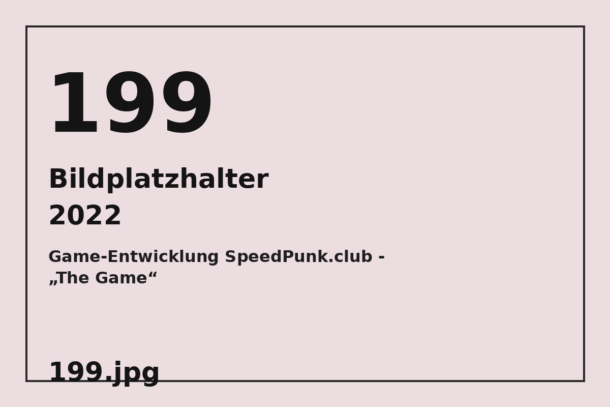 Bildplatzhalter 199.jpg für Game-Entwicklung SpeedPunk.club - „The Game“