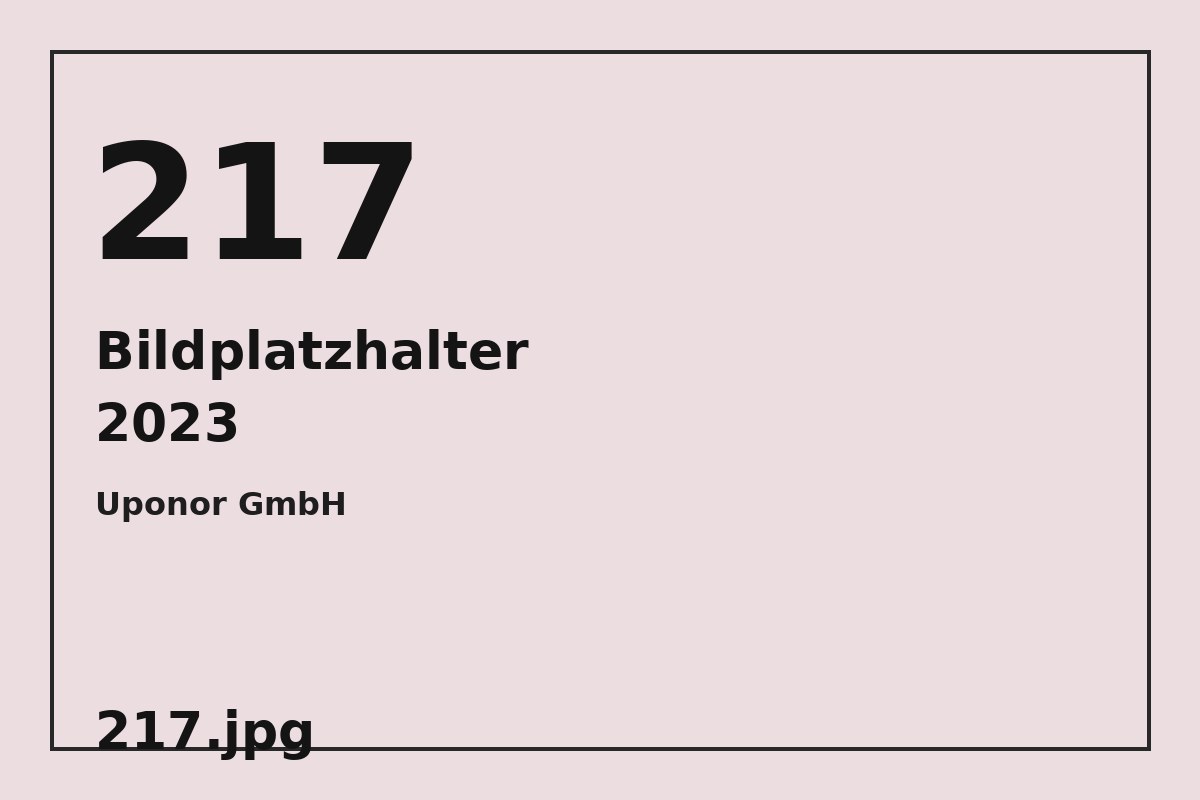 Bildplatzhalter 217.jpg für Uponor GmbH